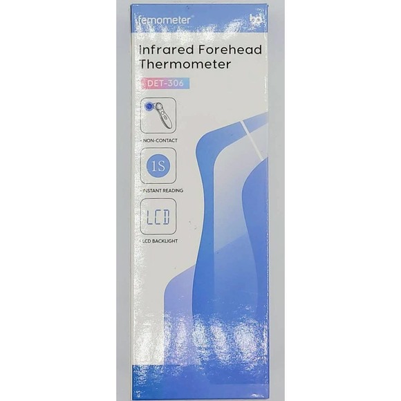Digital Forehead Thermometer - Infrared - White - Picture 4 of 7